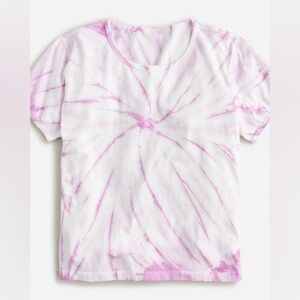 J.Crew Women’s Made-in-the-USA Cropped tie-dye T-shirt Size X-Small